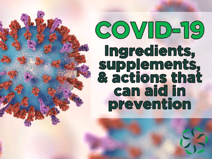 What supplements to take for COVID 19  prevention?